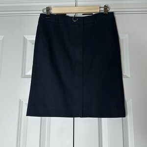 Gerard Darel Navy Pencil Mini Office Skirt Sz36 Small US4